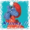 One of our missing Xmas smurfs....